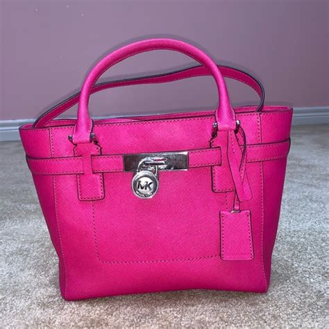 Michael Kors Bags Hot Pink Michael Kors Hand Bag Poshmark