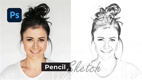 How To Transform PHOTOS Into Gorgeous Pencil Sketch In Photoshop