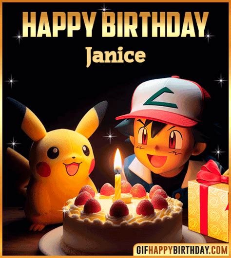 Happy Birthday Janice GIF Images