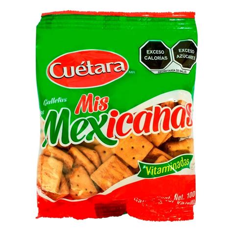 Galletas Cuétara Mis Mexicanas vainilla 100 g Walmart