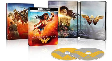 Wonder Woman Blu Ray Steelbook Artwork Unveiled