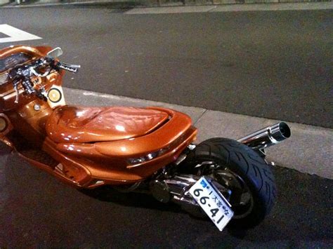 Tokyos Low Riding Hydraulic Big Scooters