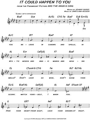 "It Could Happen to You" Sheet Music - 14 Arrangements Available ...