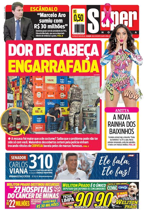 O Tempo On Twitter Bom Dia Esta A Capa Do Jornal Super Not Cia