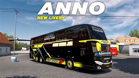 NEW LIVERY STJ Anno Start Dari Rumah Makan Raos Eco ETS2