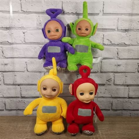 Teletubbies Talking Soft Toy Plush Bundle Tinky Winky Dipsy Lala Po