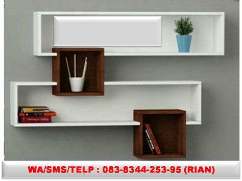 Jual Rak Dinding Tempel 083834425395 Harga Furniture Rak Dinding