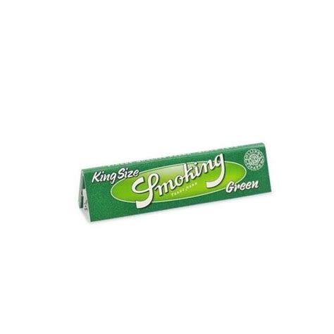 Comprar Seda Smoking Green King Size Un A Partir De R