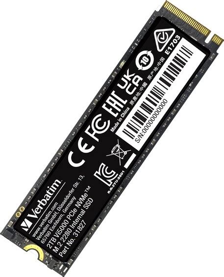 Ssd Verbatim Vi Nvme M Tb