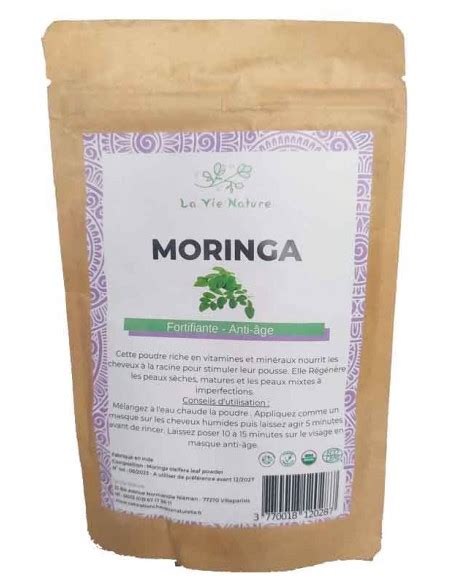 Poudre De Moringa Bio En Poudre La Vie Nature