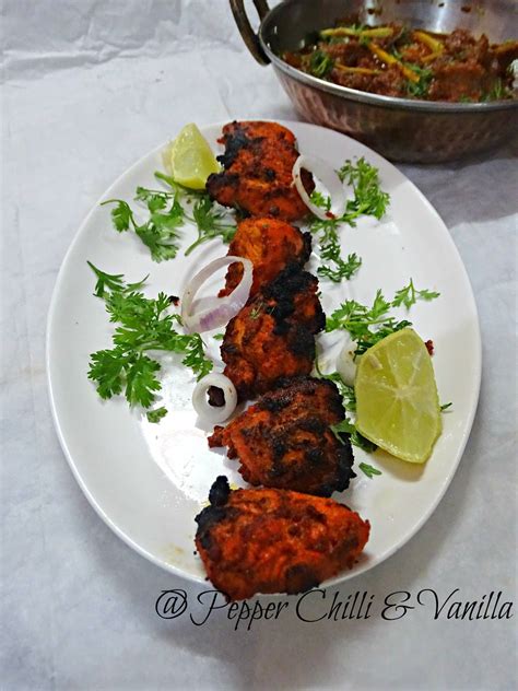 Chicken Tikka Chicken Tikka Recipe Without Oven Pepper Chilli And