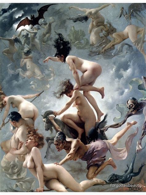 Witches Going To Their Sabbath Luis Ricardo Falero Photographic