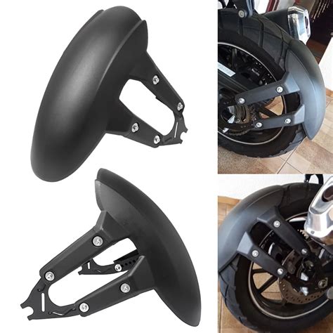 Universal Motocicleta Tampa Da Roda Traseira Fender Respingo Guarda P