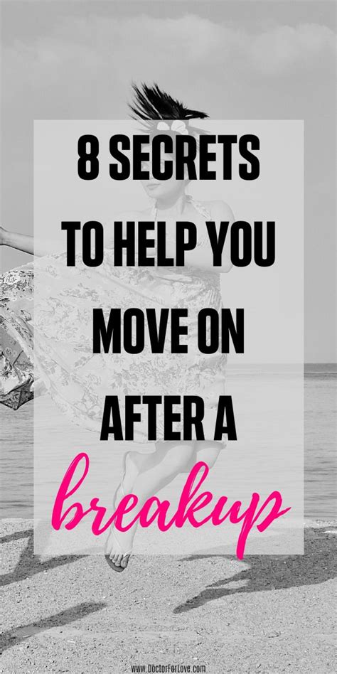 8 Secrets Of Successful Moving On After A Breakup Ending A