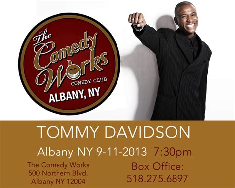 Tommy Davidson at the comedy works in Albany, NY on 9-11-13 | Tommy ...