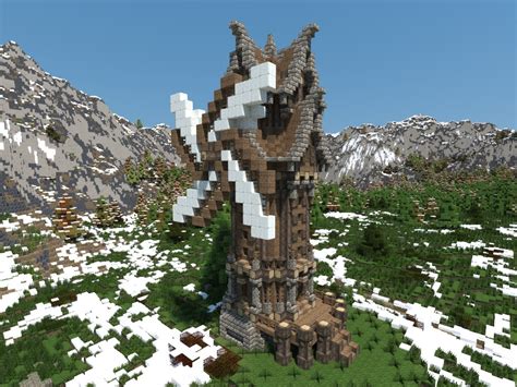 Nordic - Medieval Windmill Minecraft Map