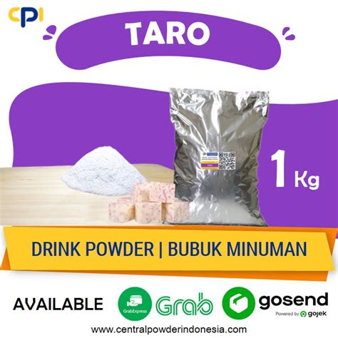 Jual BUBUK MINUMAN BOBA RASA TARO PREMIUM POWDER DRINK Shopee Indonesia