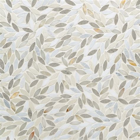 Foliage Grande Polished Mosaic By Artistic Tile Featured On Design Journal