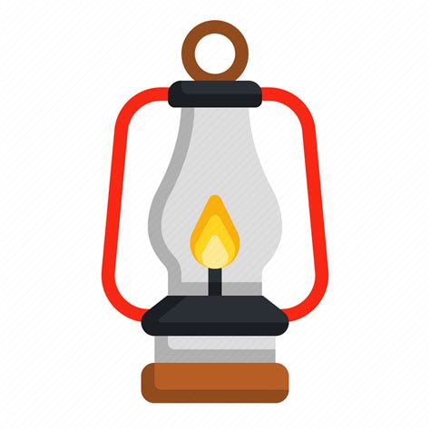 Lantern Oil Lamp Flame Fire Light Icon Download On Iconfinder