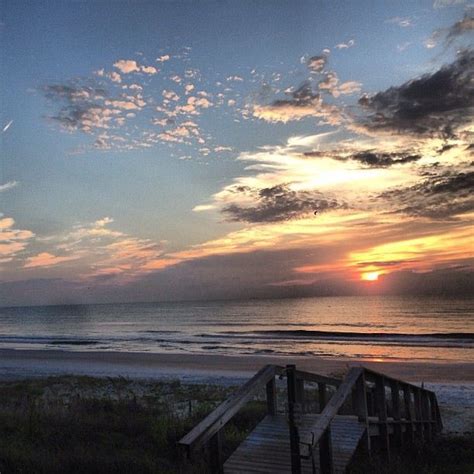 Morning Sunrise Ponte Vedra Beach Morning Sunrise Celestial Sunset