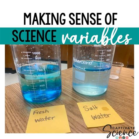 Tips for teaching about Science Variables and Fair Experiments ...