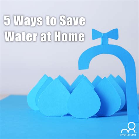 Reduce Your Water Usage 5 Ways To Save Water At Home