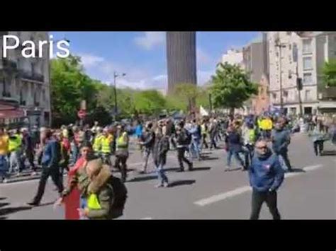 acte 24 Gilet Jaune une manifistation très pacifique YouTube