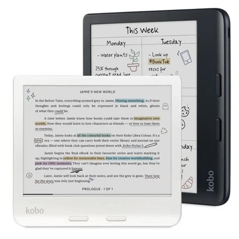 Kobo E Ink Kobo Libra Colour Kobo Clara Colour