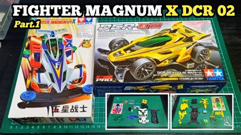 Merakit Tamiya Fighter Magnum Vfx Auldey Dcr Tamiya Youtube