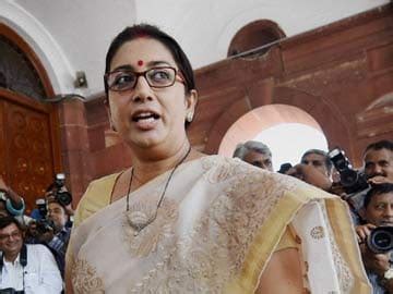 India Needs a New Educational Policy, Says Education Minister Smriti Irani