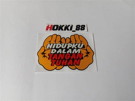 Stiker Doa Ibu Cutting Sticker Do A Ibu Viral Variasi Motor Mobil Murah