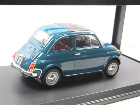 Norev 1968 Fiat 500 L 500L Blau Modellauto 1 18