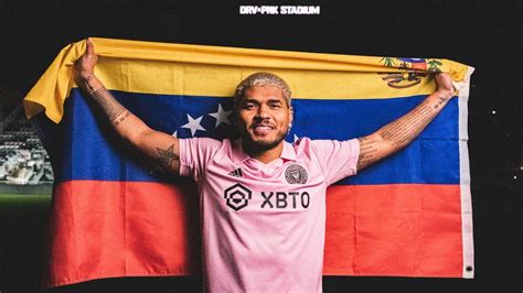 El Inter Miami Firma Al Centrodelantero Venezolano Josef Mart Nez El