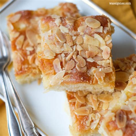 Butterkuchen Mit Gehobelten Mandeln Blechkuchen Rezept