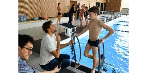 Photos Camille Lacourt partage un moment privilégié avec 160 enfants