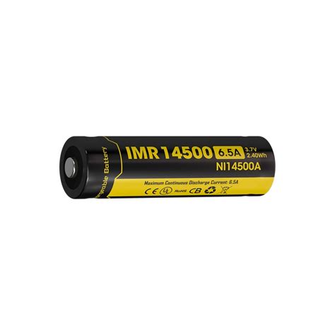 ACCUS IMR LI-MN 14500 - 650MAH - 3,7V