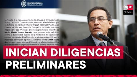 Fiscal A De La Naci N Inici Diligencias Preliminares Contra Mart N