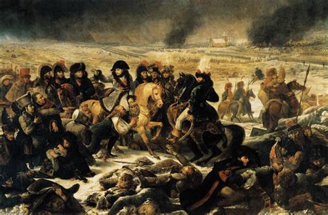 Oil Painting Replica Napoleon Bonaparte On The Battlefield Of Eylau