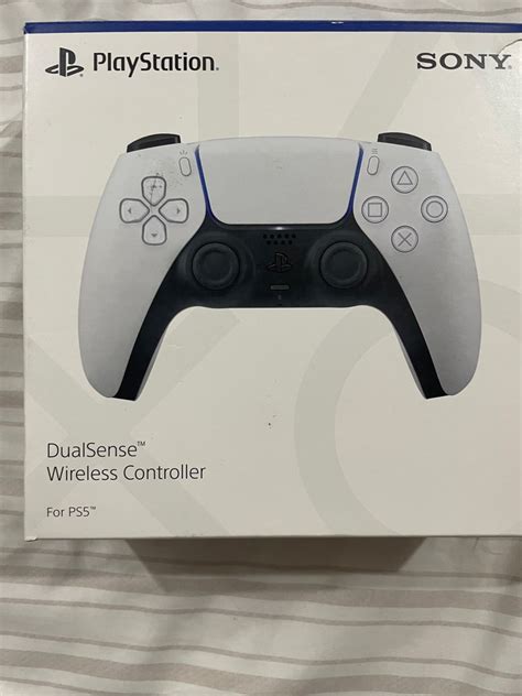 Ps5 Dualsense Controller White, Video Gaming, Gaming Accessories ...