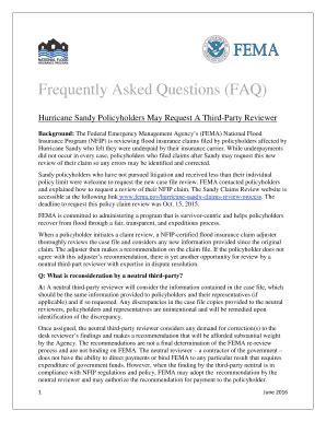 Fillable Online Fema The Neutrals Review Process Fema Fax Email Print