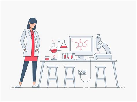 Lab Motion Design Animation Animated Clipart Science Images