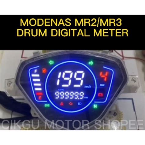 Plug N Play Modenas Kriss Mr Mr Digital Meter Lazada