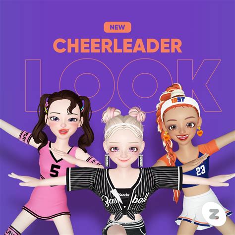 ZEPETO On Twitter We Ve Prepared Cheer Looks Filled With Teen Spirit