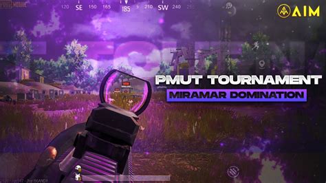 PMUT TOURNAMENT Miramar Domination Team Aim Achievers Poco X3