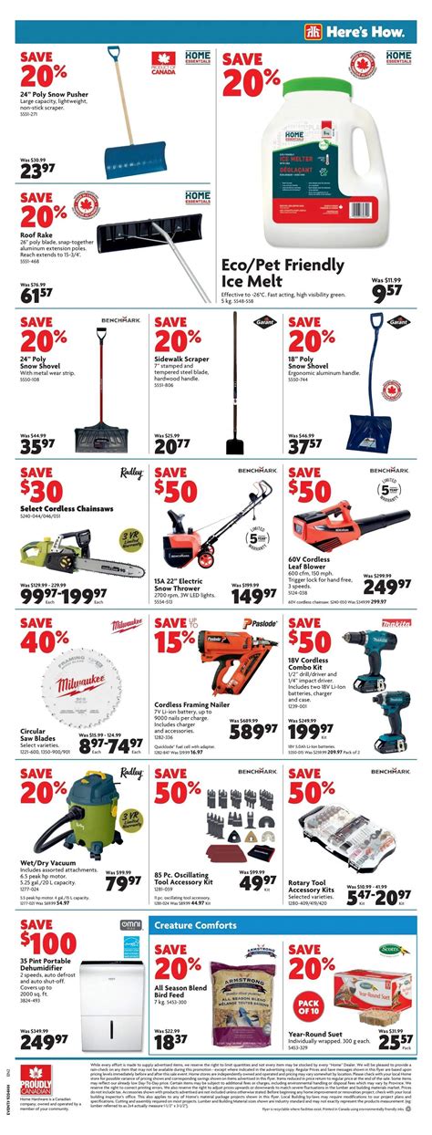 Home Hardware Atlantic Flyer January To February