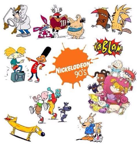 Las Mejores Caricaturas De Los 90s Nickelodeon Caricaturas De Los ...