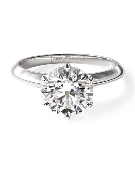 James Allen 17192w14 Engagement Ring The Knot