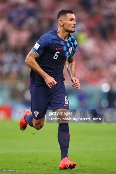 Dejan Lovren Of Croatia During The Fifa World Cup Qatar 2022 Semi