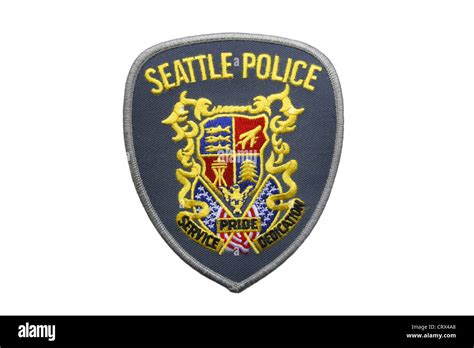 Patch of the Seattle Police Department Stock Photo - Alamy