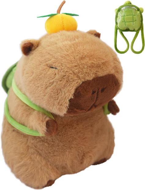 Amazon Bee Cappy Cute Capybara Plush Kawaii Capybara With Turtle